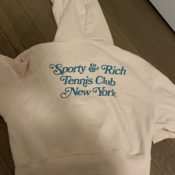 Sporty&Rich Sapphire blue shorts - Picture 4 of 4